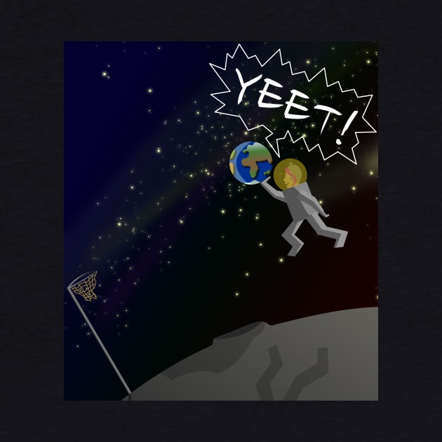 Yeet for the stars by dinomitrondesigns